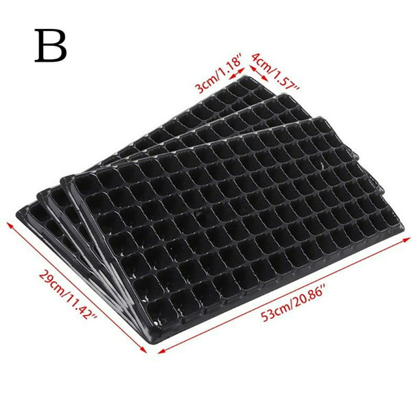 72/105/128 Cell Seedling Starter Tray Seed Germination Plant Propagation MF
